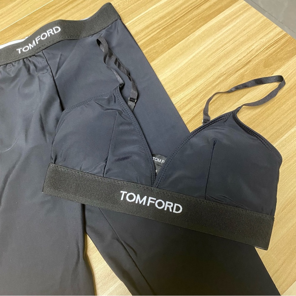 Tom Ford Black Lingerie Set